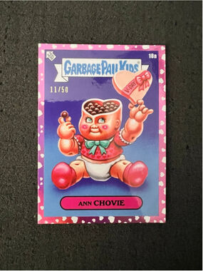 Ann Chovie - 2026 Topps GPK Valentine's Day - Pink Hearts #11/50